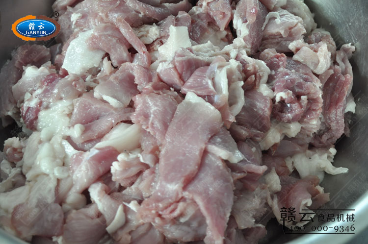 切好的肉片