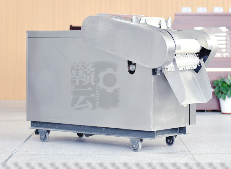 實拍變頻切菜機