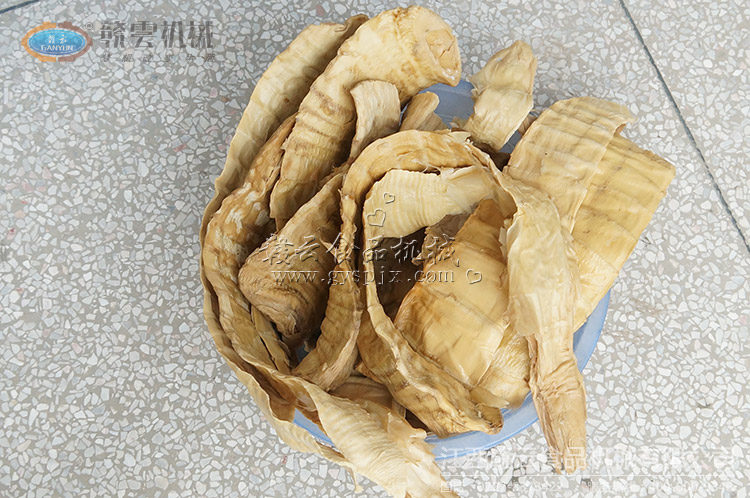 客戶郵寄的筍干