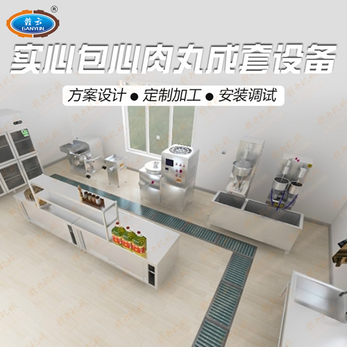 實心包心肉丸成套設(shè)備 實心包心肉丸成套設(shè)備